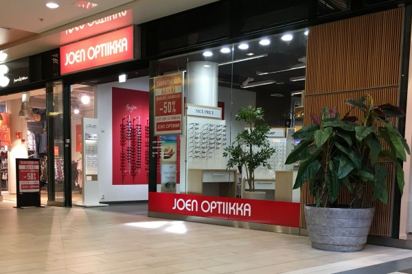 Joen Optiikka, myymälä